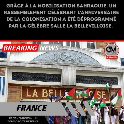 Dépêche CANAL Maghreb